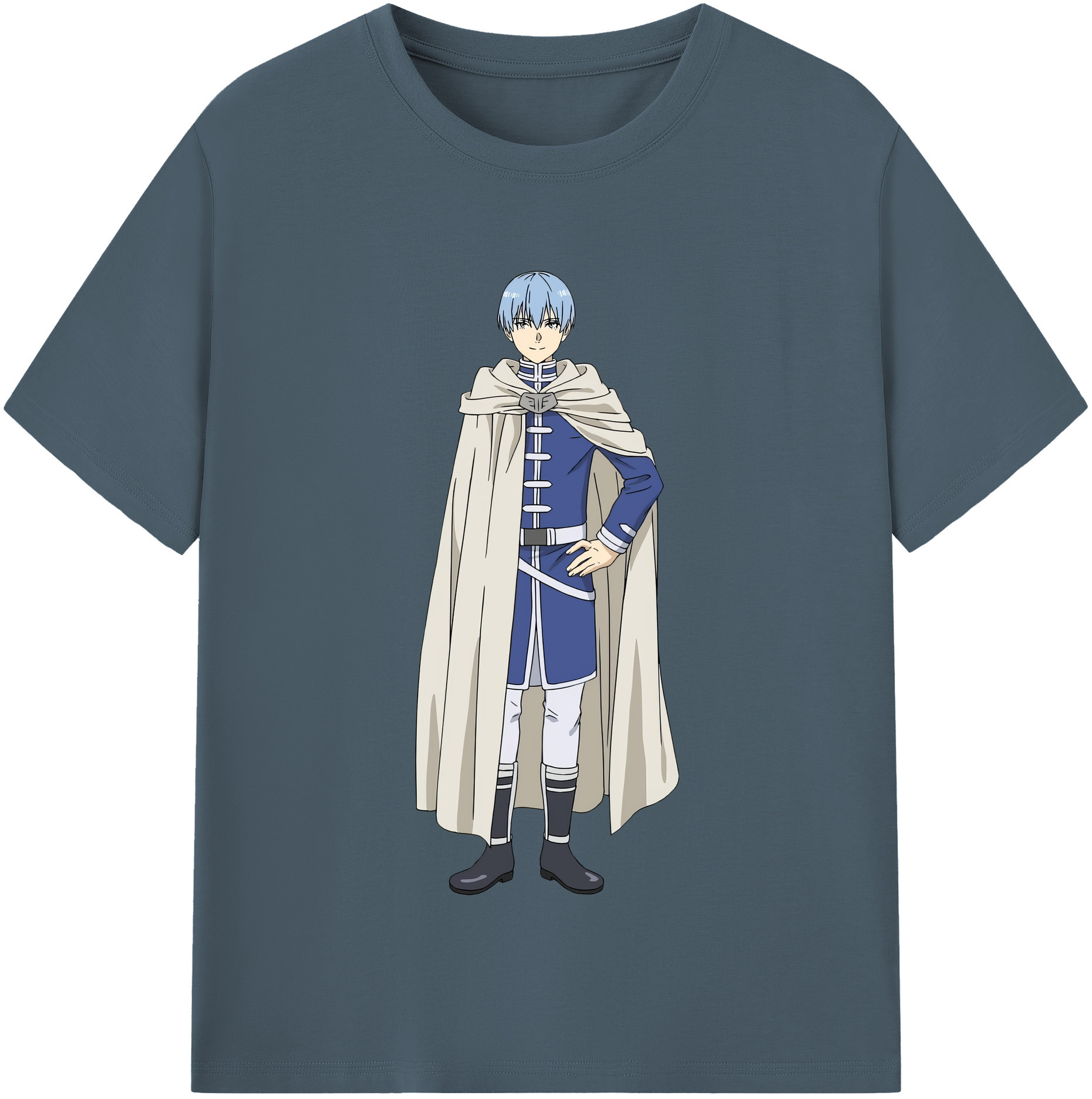 （画像用） 葬送のフリーレン Frieren 綿100％半袖Tシャツ（フロントプリント）
